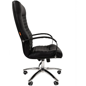 Офисное кресло CHAIRMAN 480, экокожа,  черный
